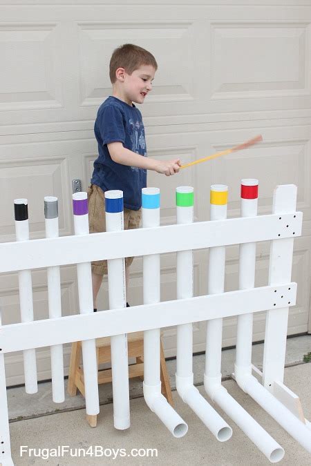 How To Make A Pvc Pipe Xylophone Instrument Frugal Fun For Boys And Girls