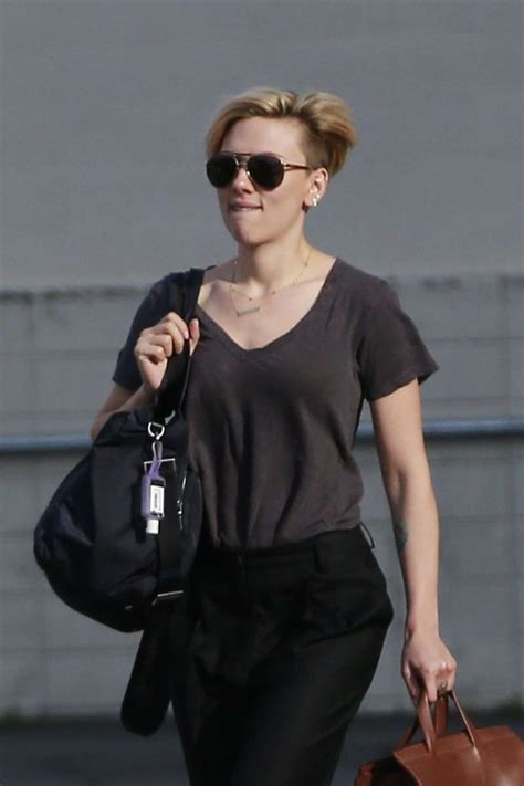 Scarlett Johansson Street Style Out In La Gotceleb