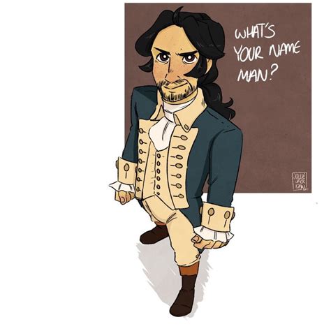 Alexander Hamilton Cartoon Drawing