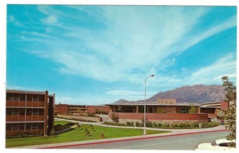Helaman Halls Dorms Brigham Young University Provo Utah C1960s Unused