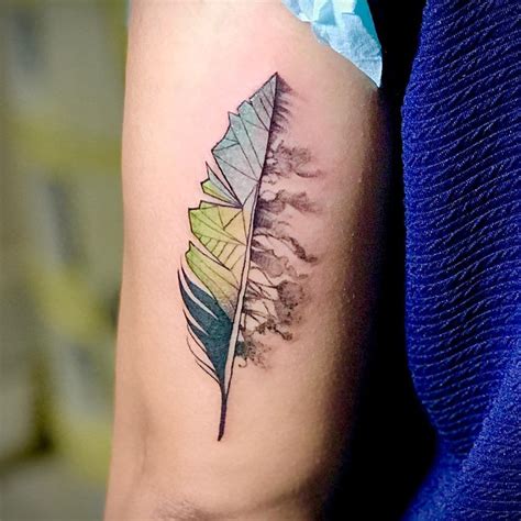 101 Amazing Feather Tattoo Designs You Need To See! | Feather tattoo, Feather tattoos, Feather ...