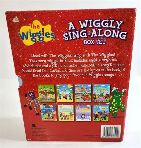 The Wiggles A Wiggly Sing Along Box Set A Cd And 8 Board Books 1
