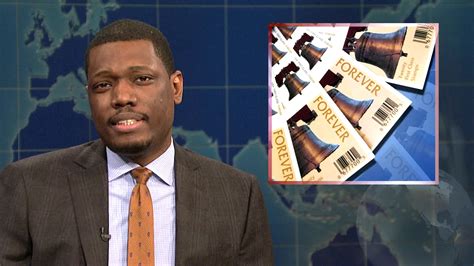 Watch Saturday Night Live Highlight Weekend Update Michael Che On Black History Month Stamps