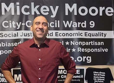Mickey Moore Announces His Campaign To Represent The 9th Ward In The