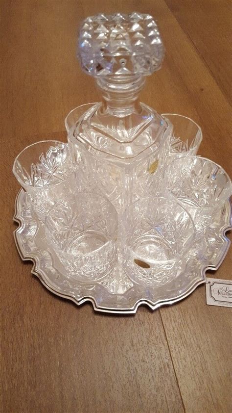 lord wellington crystal decanter set in poole dorset gumtree