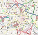 Map of Leeds, UK - Free Printable Maps