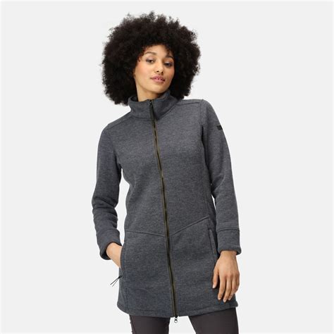 Regatta Womens Anderby Longline Jacket Seal Grey