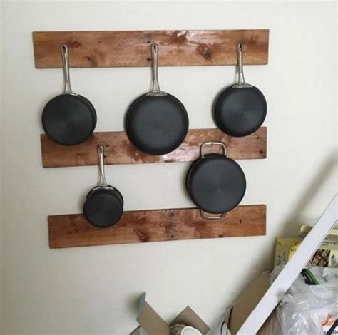 12 Diy Pot Rack Projects To Save Space In Your Kitchen Pot Rack Diy