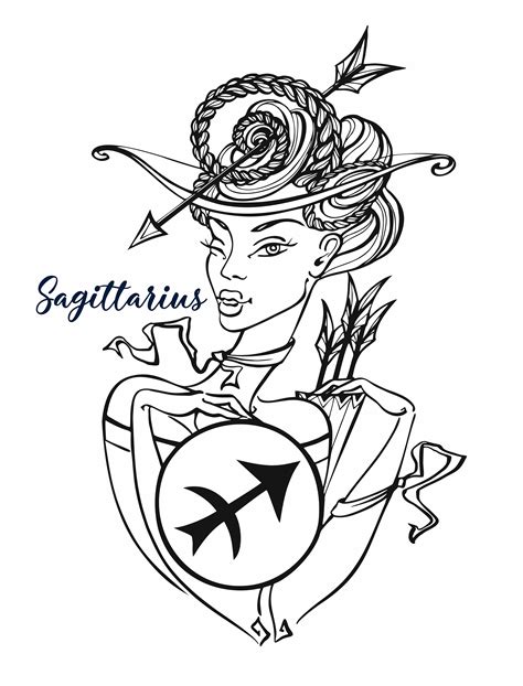 Zodiac Sign Sagittarius A Beautiful Girl Horoscope Astrology