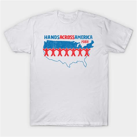 hands across america 1986 us variant jordan peele t shirt teepublic
