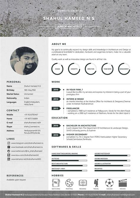 I would definitely recommend this to any student who is worried about not getting the best grades. Architectural Resume | Infographic resume, Architecture ...