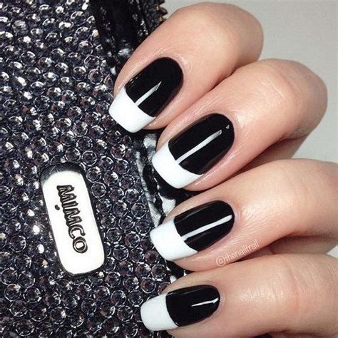 30 Stylish Black And White Nail Art Designs For Creative Juice