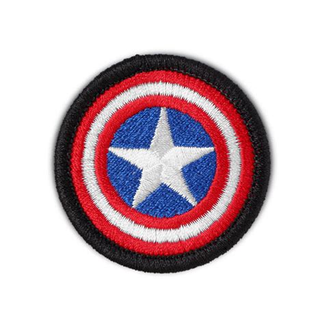 Captain America Shield Patch The Patch Parlour Collective