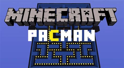 172 Mini Game Minecraft Pacman Maps Mapping And