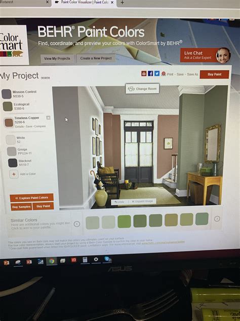 Visualizer Paint Color Schemes Interior