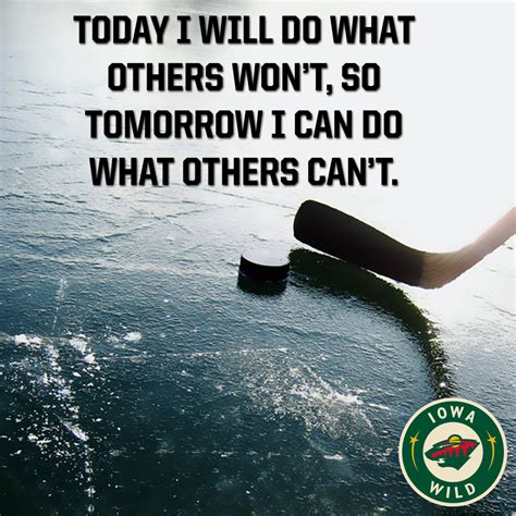 Inspirational Quotes About Hockey Quotesgram