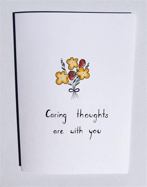 Condolence Card Thinking Of You Beautiful Heartfelt With Deepest