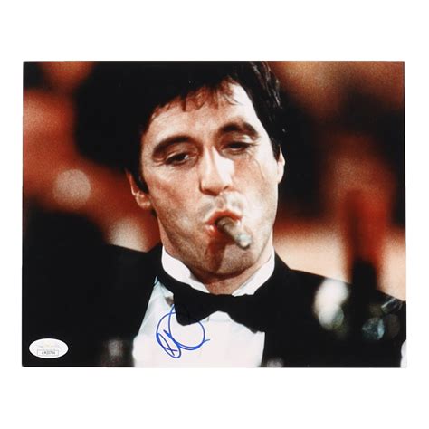 Al Pacino Signed Scarface 8x10 Photo Jsa Pristine Auction