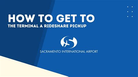 How To Get To Terminal A Rideshare Pickup Youtube