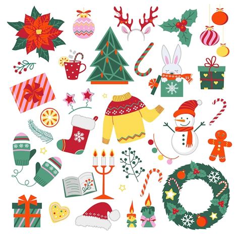 Premium Vector Christmas Vector Elements