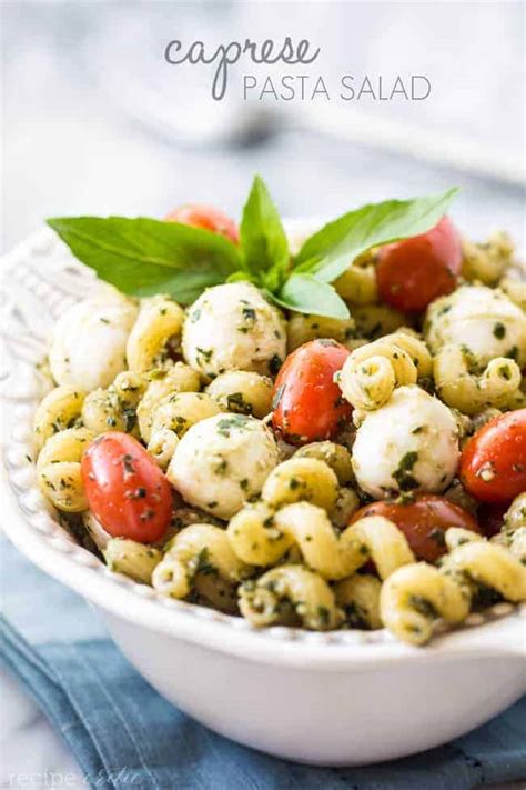 When you need a comforting meal but don't have a lot of time, whip up. Caprese Pasta Salad | The Recipe Critic
