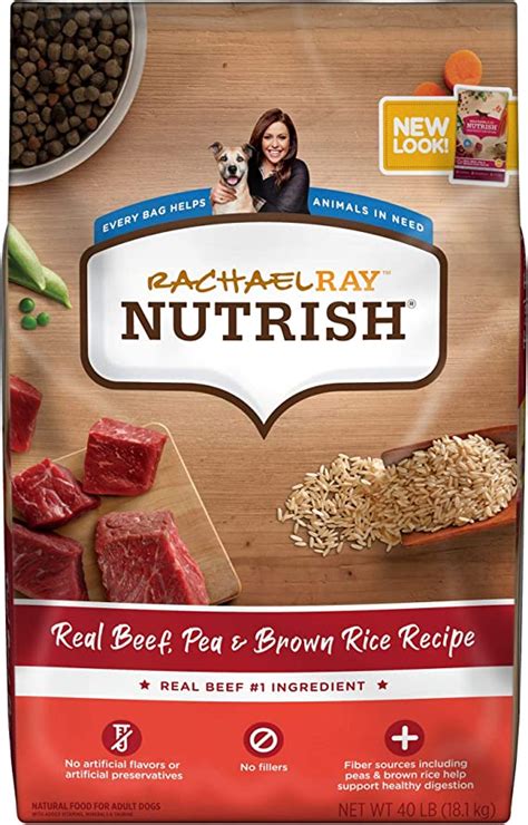 Rachael Ray Nutrish Premium Natural Dry Dog Food Real