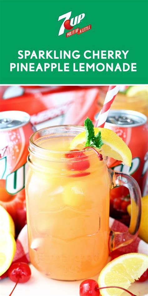 Sparkling Cherry Pineapple Lemonade Cooking Education