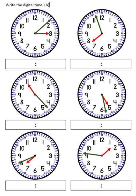Https://tommynaija.com/worksheet/telling Time To Minute Worksheet