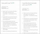 Hulu Live Tv No Commercials Photos