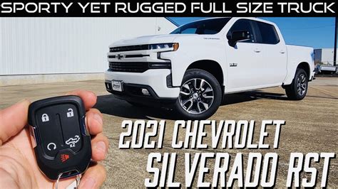 2021 Chevrolet Silverado Rst Start Up And Full Review Youtube