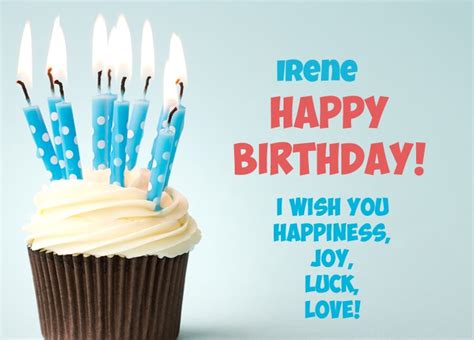 Happy Birthday Irene Pictures Congratulations