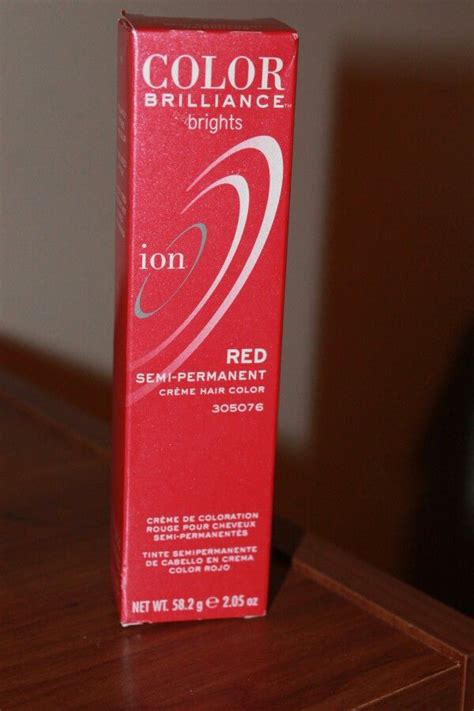 Ion Color Brilliance Red Hair Dye Ion Color Brilliance Ion Color