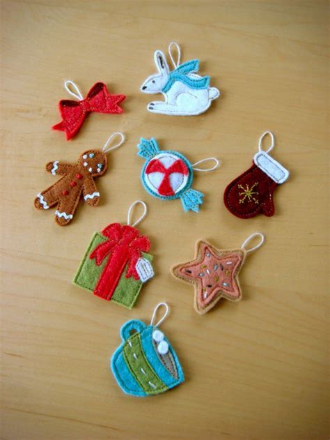 30 Unique Diy Felt Ornaments For Christmas That Sparkle Creativity