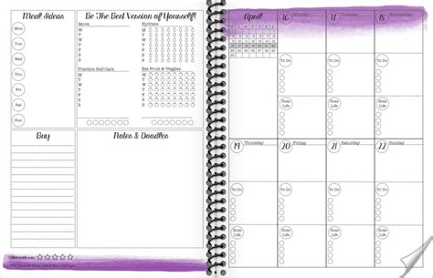 Free Printable 2018 Monthly And Weekly Planner Sannipanni