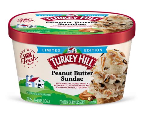 Turkey Hill Dairy Peanut Butter Sundae