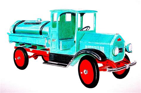 Our site has collected a huge number of drawing guides on this topic. Sturdi Sprinkler Truck Drawing by Glenda Zuckerman