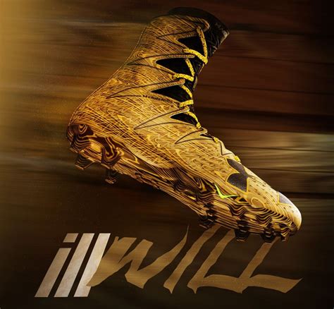 Image Result For Gold Under Armour Football Cleats Cool Football