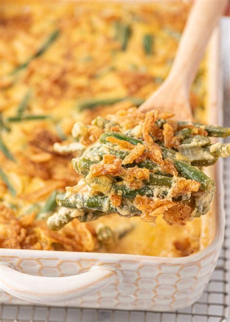 Cheesy Loaded Green Bean Casserole Gimme Delicious