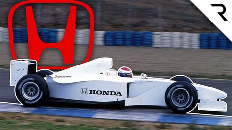Hondas Aborted 1999 F1 Test Car Project Youtube