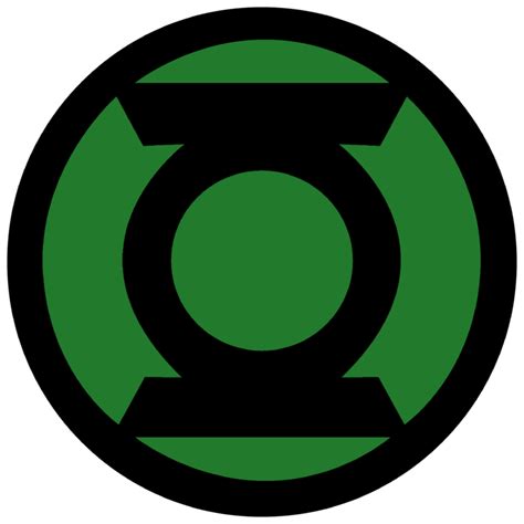 Green Lantern Corps Symbol Fill By Mr Droy Green Lantern