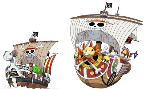 One Piece Straw Hat Ships By Jurassicdinodrew On Deviantart
