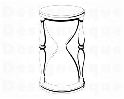 hourglass cut files for cricut hourglass dxf clipart hourglass svg vector hourglass svg cutting