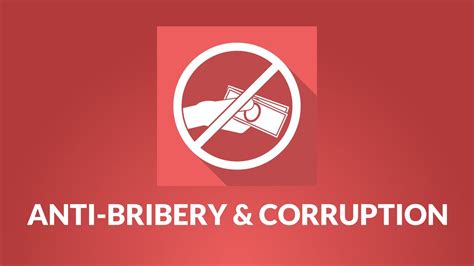 Anti Bribery And Corruption Youtube