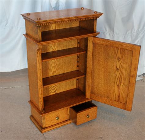 Medicine cabinet (plural medicine cabinets). Bargain John's Antiques | Antique Oak Medicine Cabinet ...