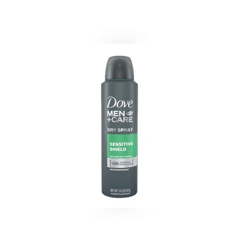 Dove Mencare Sensitive Shield Dry Spray Antiperspirant Deodorant 107g