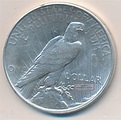 1926 D Peace Silver Dollar About Uncirculated