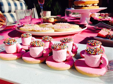 Click on the link below each image to view the full recipe. High tea food ideas pink - I know who would love this ...