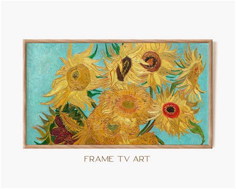 Samsung Frame Tv Art Frame Tv Art 4k Van Gogh Painting Tv Art
