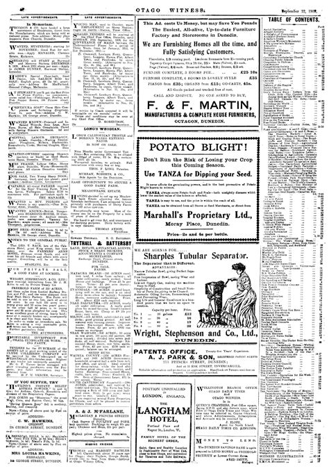 papers past newspapers otago witness 22 september 1909 page 42
