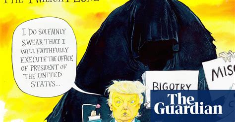 Donald Trump Takes The Solemn Oath Cartoon Opinion The Guardian